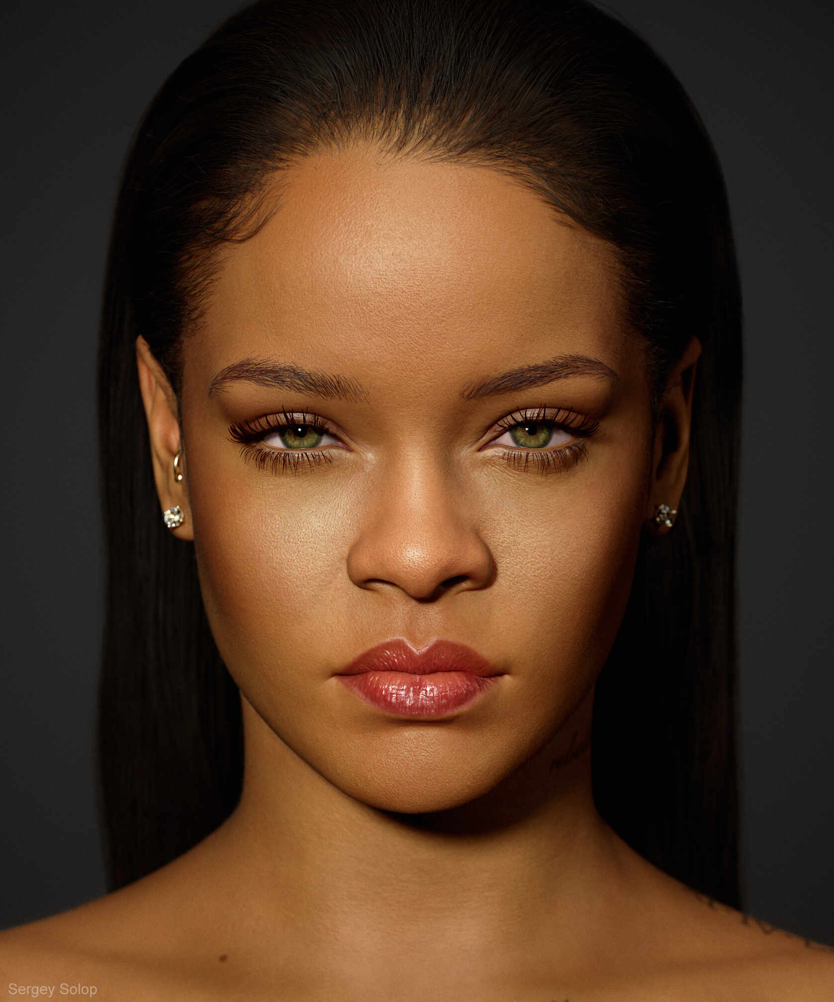 Rihanna (Real Time) - ZBrushCentral