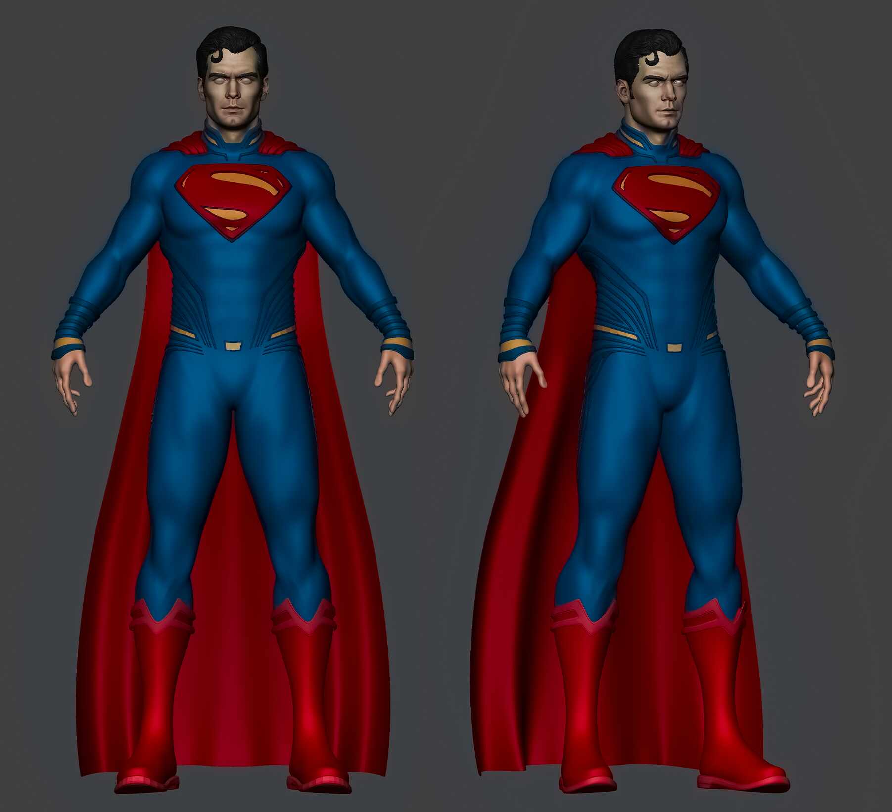 Superman (Henry Cavill) - ZBrushCentral