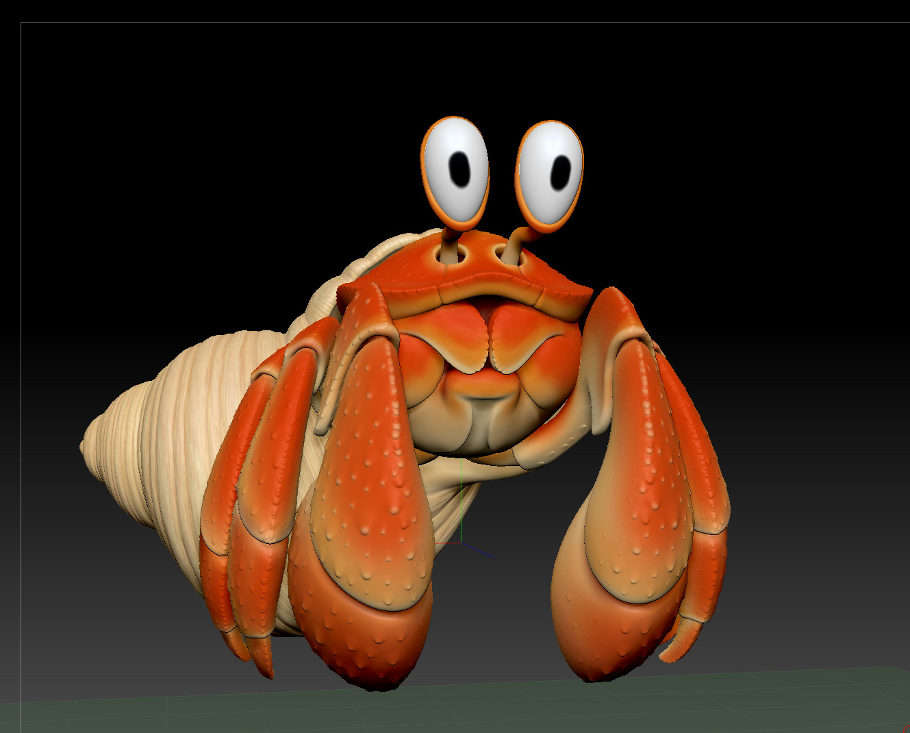 crab zbrush