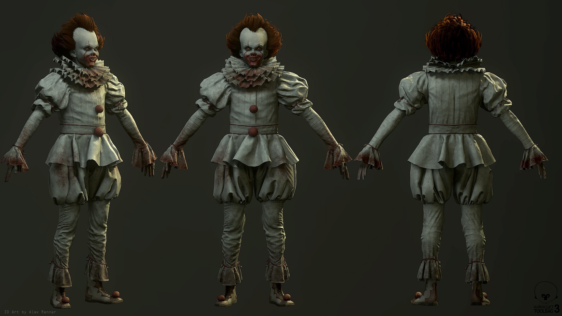 Pennywise The Dancing Clown Zbrushcentral