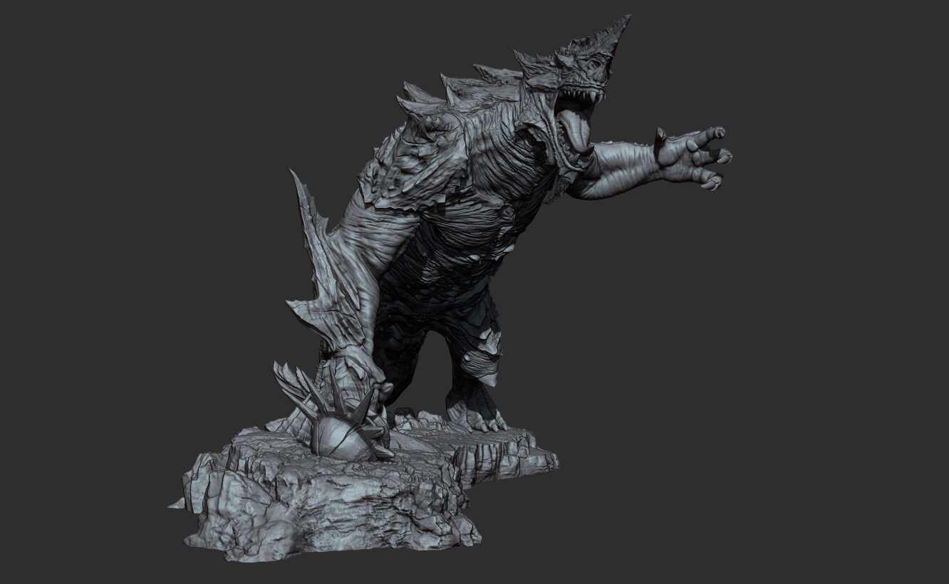 Kaiju Onikuma 3d Print - ZBrushCentral
