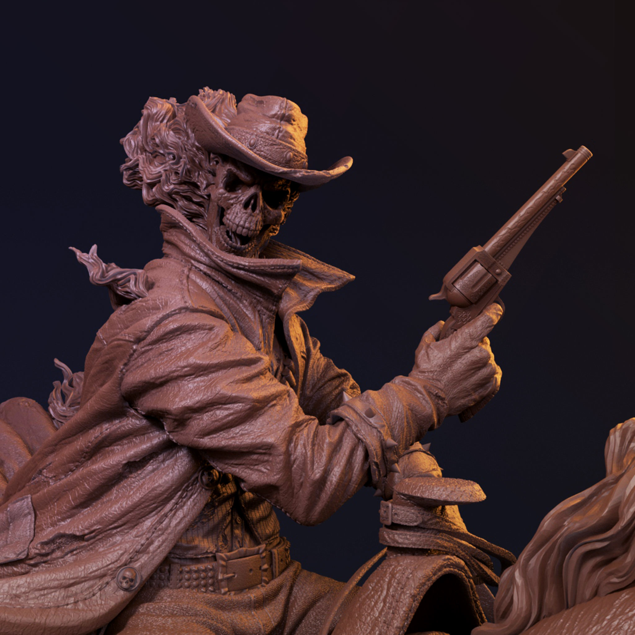 Carter Slade aka Ghost rider Fan Art ZBrushCentral