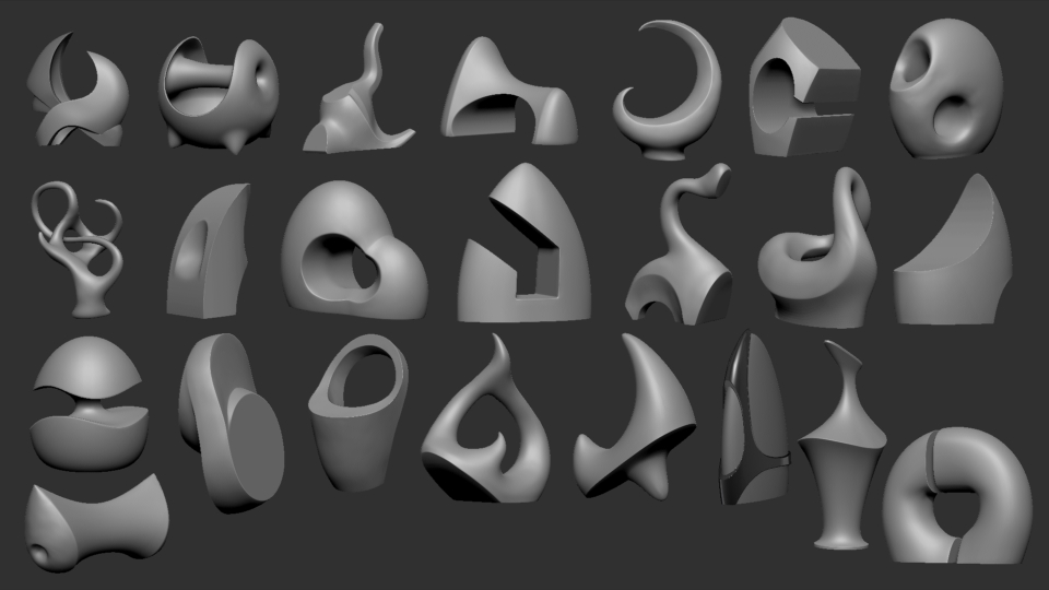 ZBrush Sculptures Aug 2016.jpg