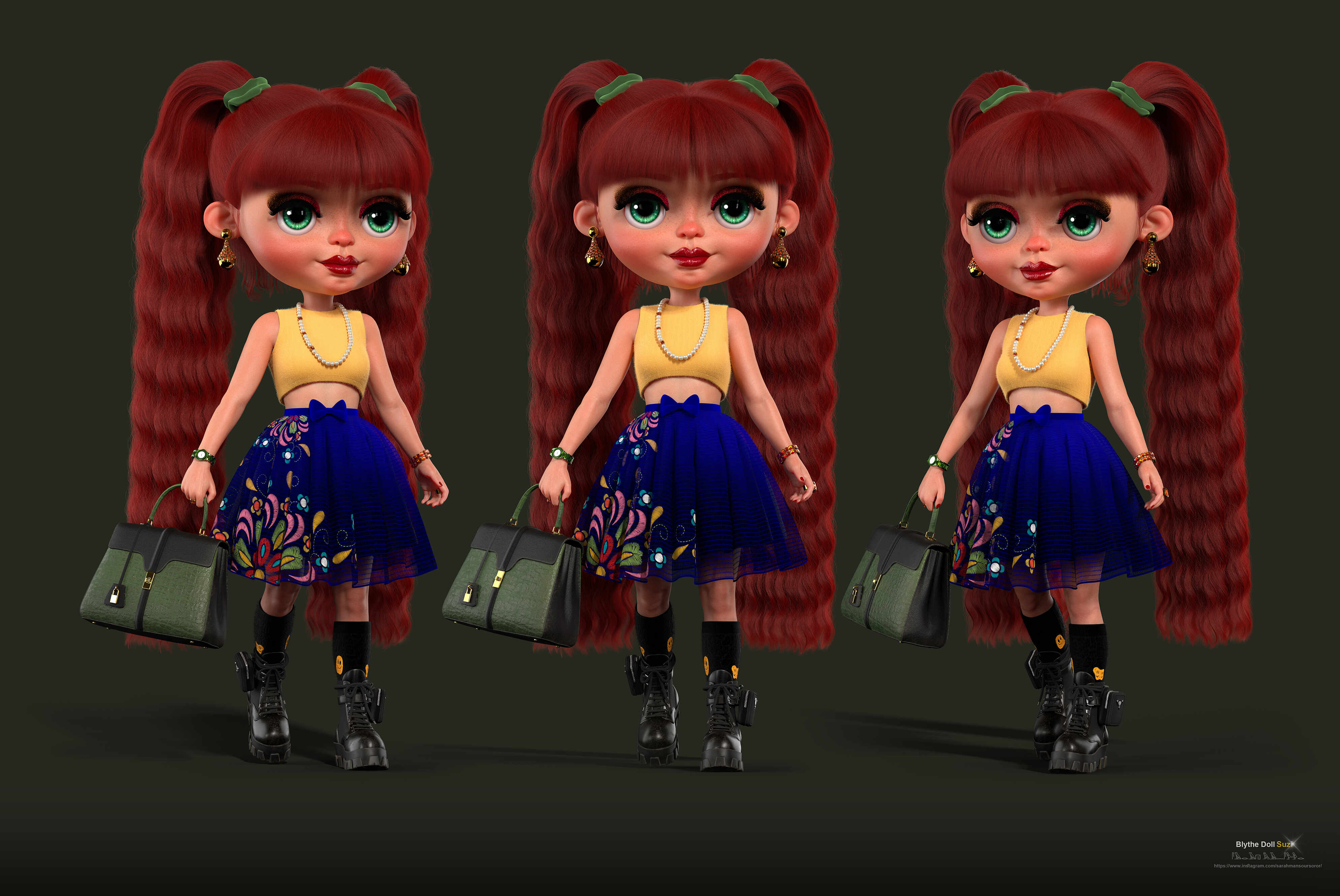 Blythe Doll Suzi - ZBrushCentral