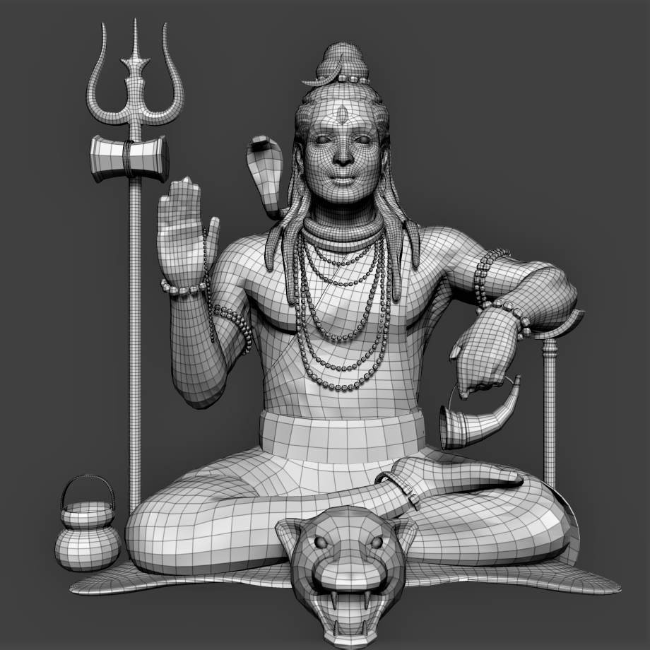 Lord Shiva 3D - ZBrushCentral