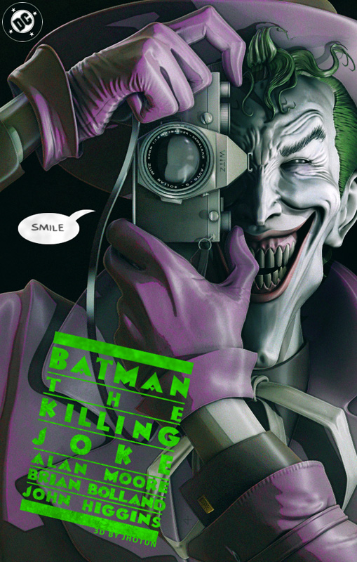 3D Cover - Batman: The Killing Joke - ZBrushCentral