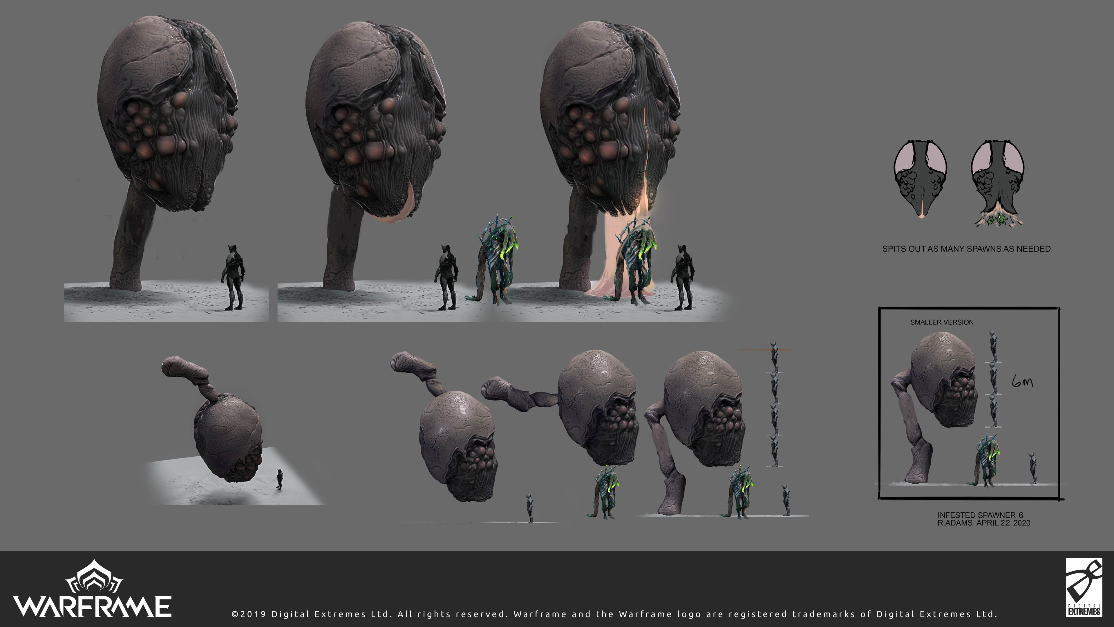 Warframe concept art sale