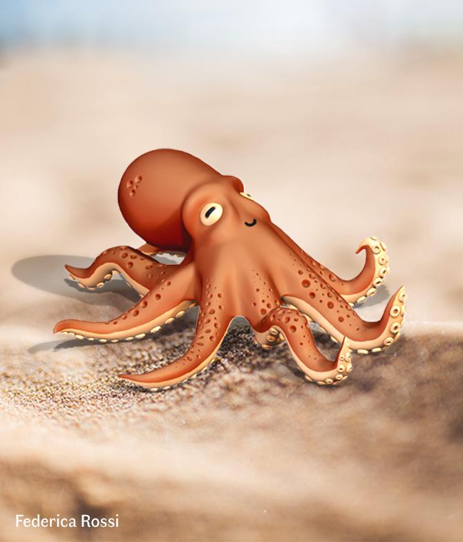 Holiday octopus