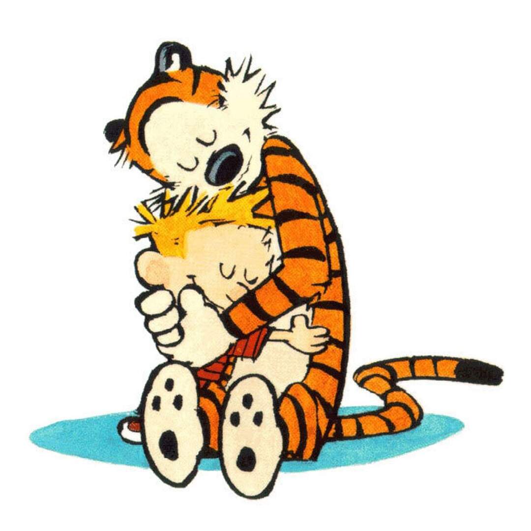 Calvin and Hobbes - The Hug