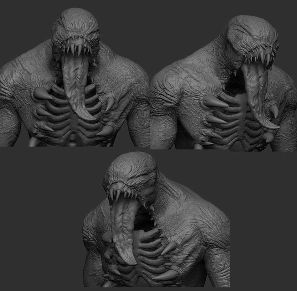Rakshasha_Digital_Sculpture_Surajit_Sen_Sept2021AA1_LWIP