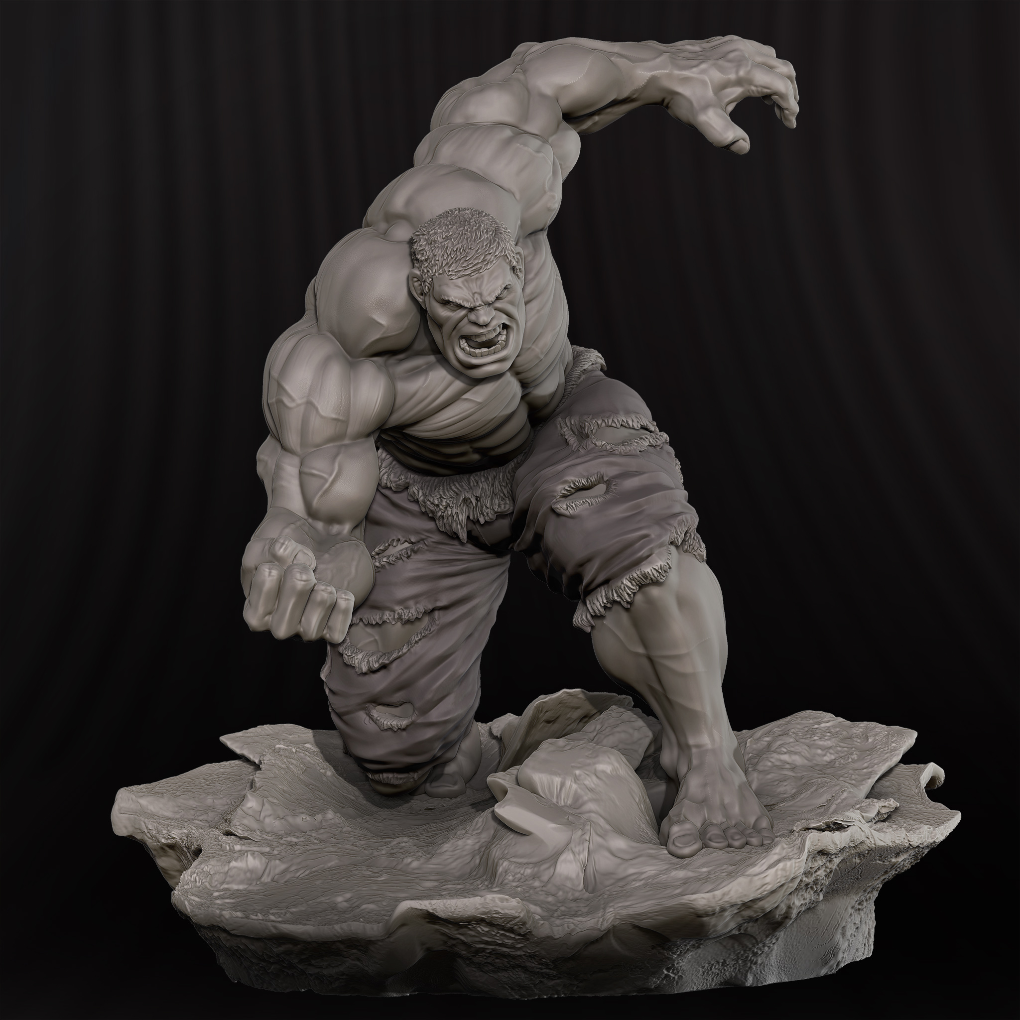 hulk zbrush