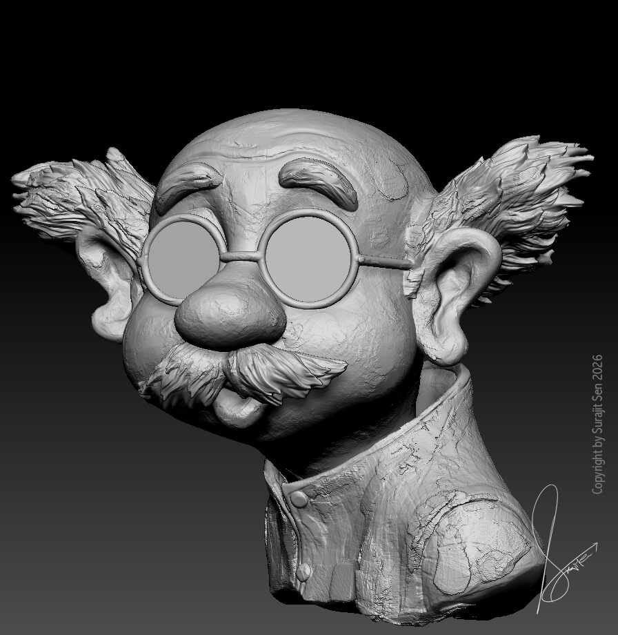 Common_Man_Digital_Sculpture_SurajitSen_April2026_WIP