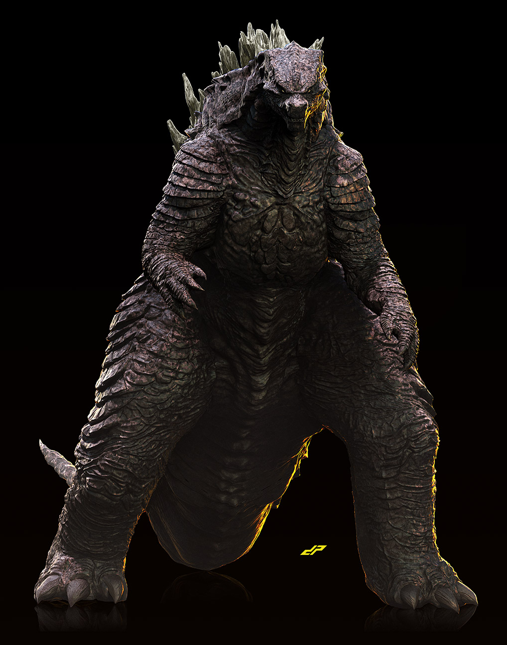 Godzilla_by_DP.