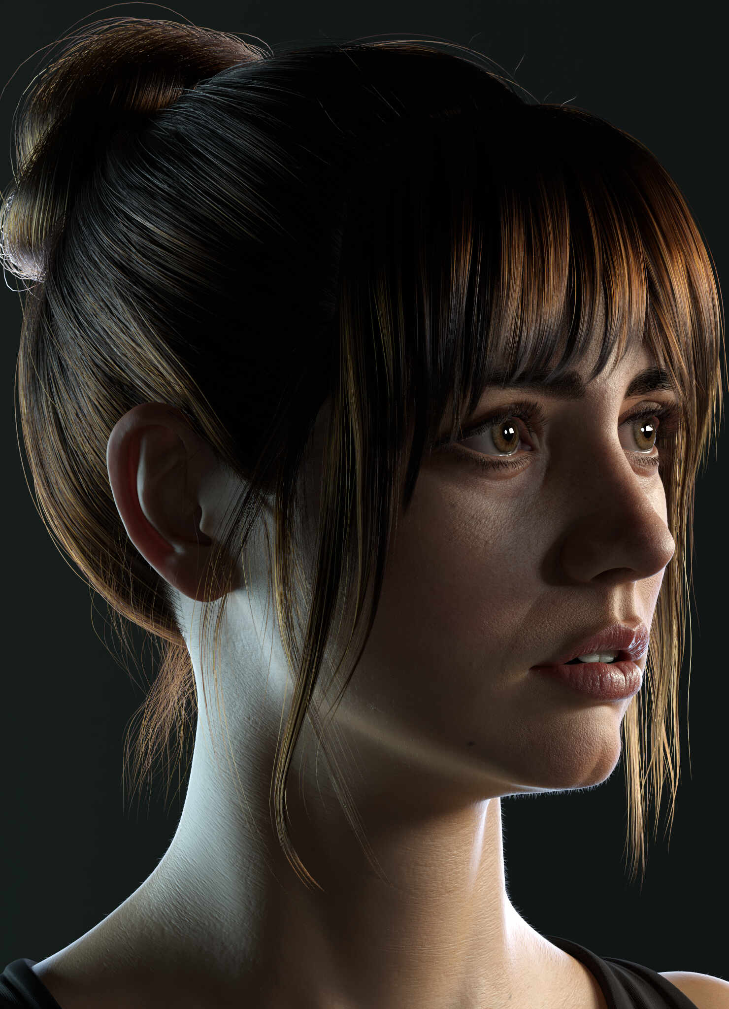 Ana de Armas - Sketch | 3D model