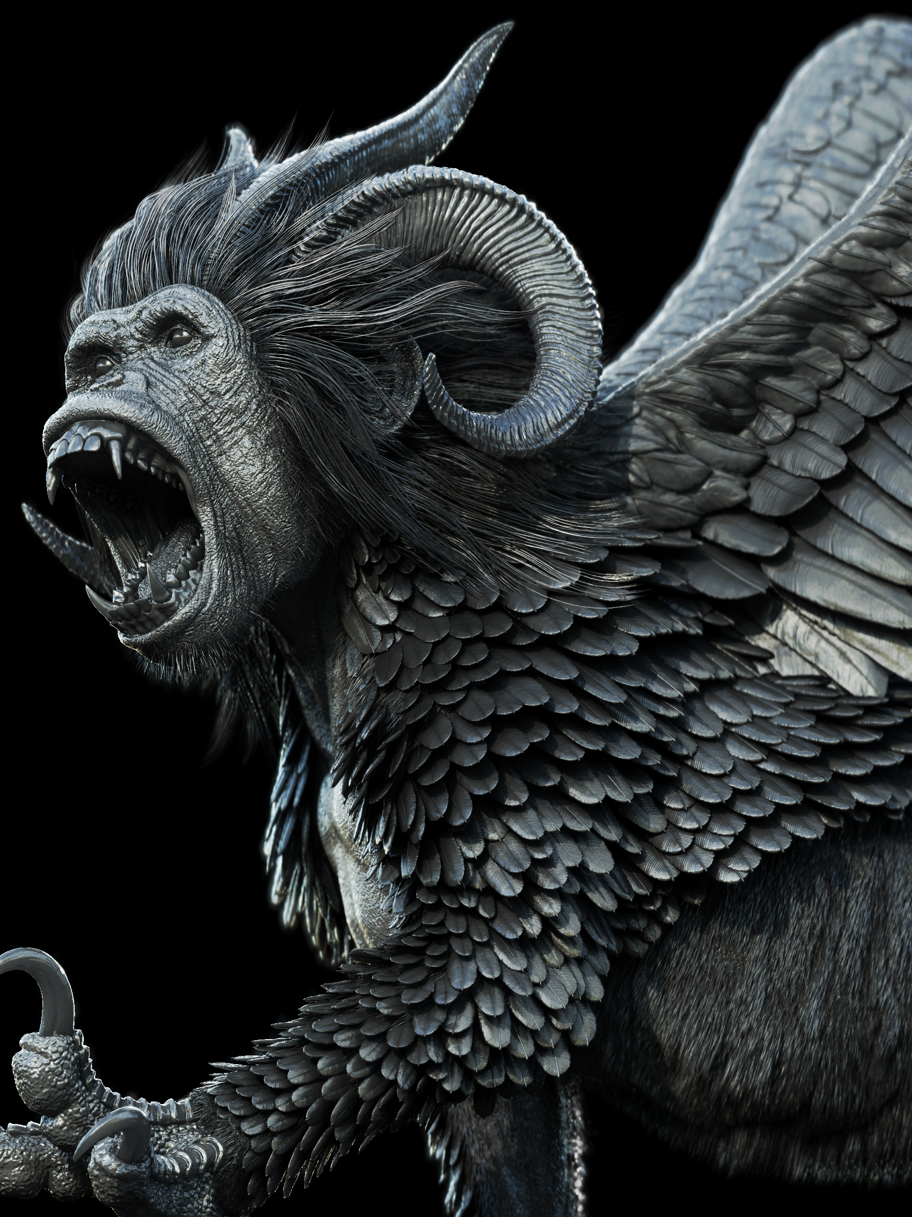 鵺 - Nue 01 - ZBrushCentral