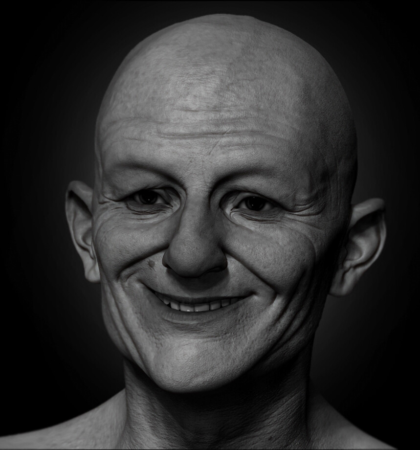 male head smile expression (2)