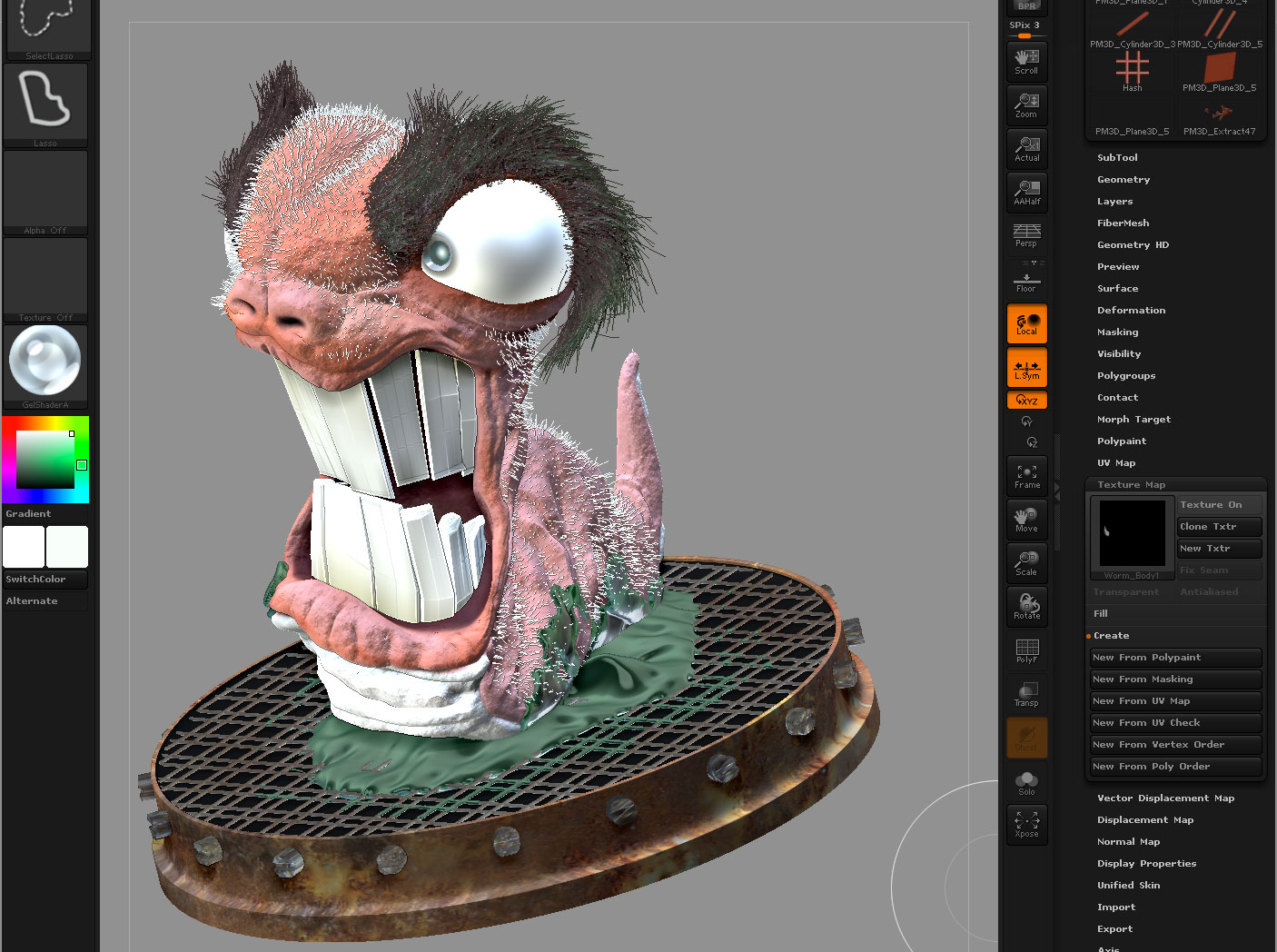 Texture Map New from Polypaint question ZBrushCentral