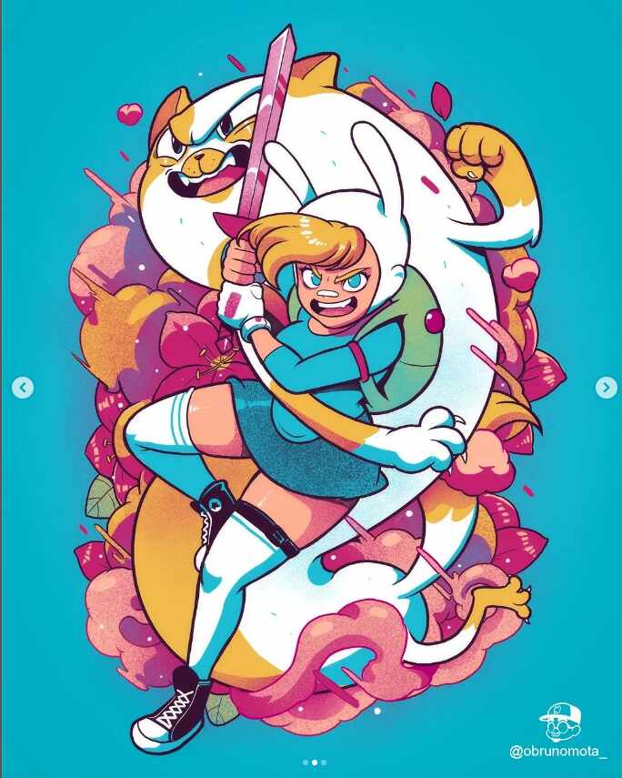 Fionna and Cake - Adventure Time