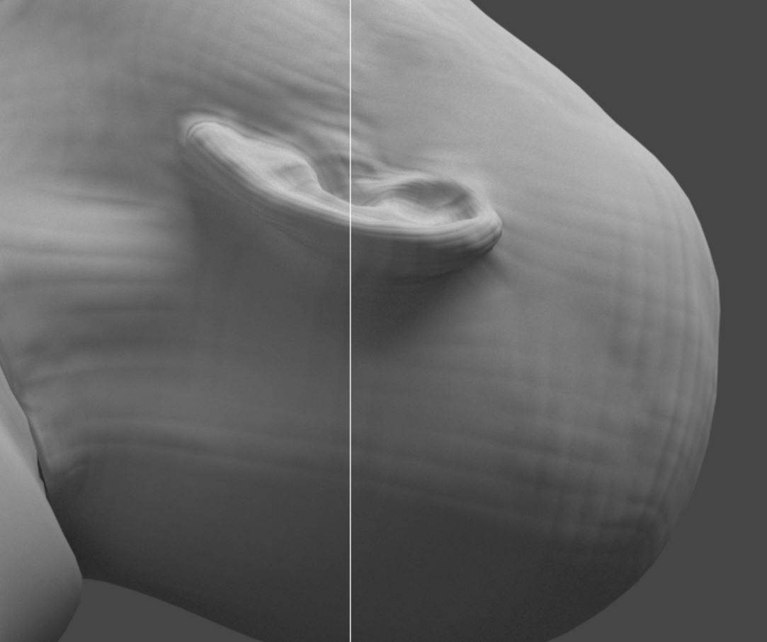 Normal Map render 3dsMax