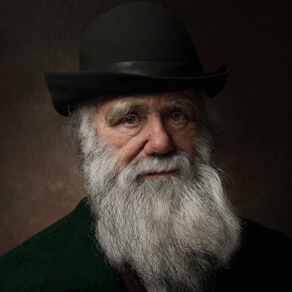 Charles Darwin by vahid ahmadi00