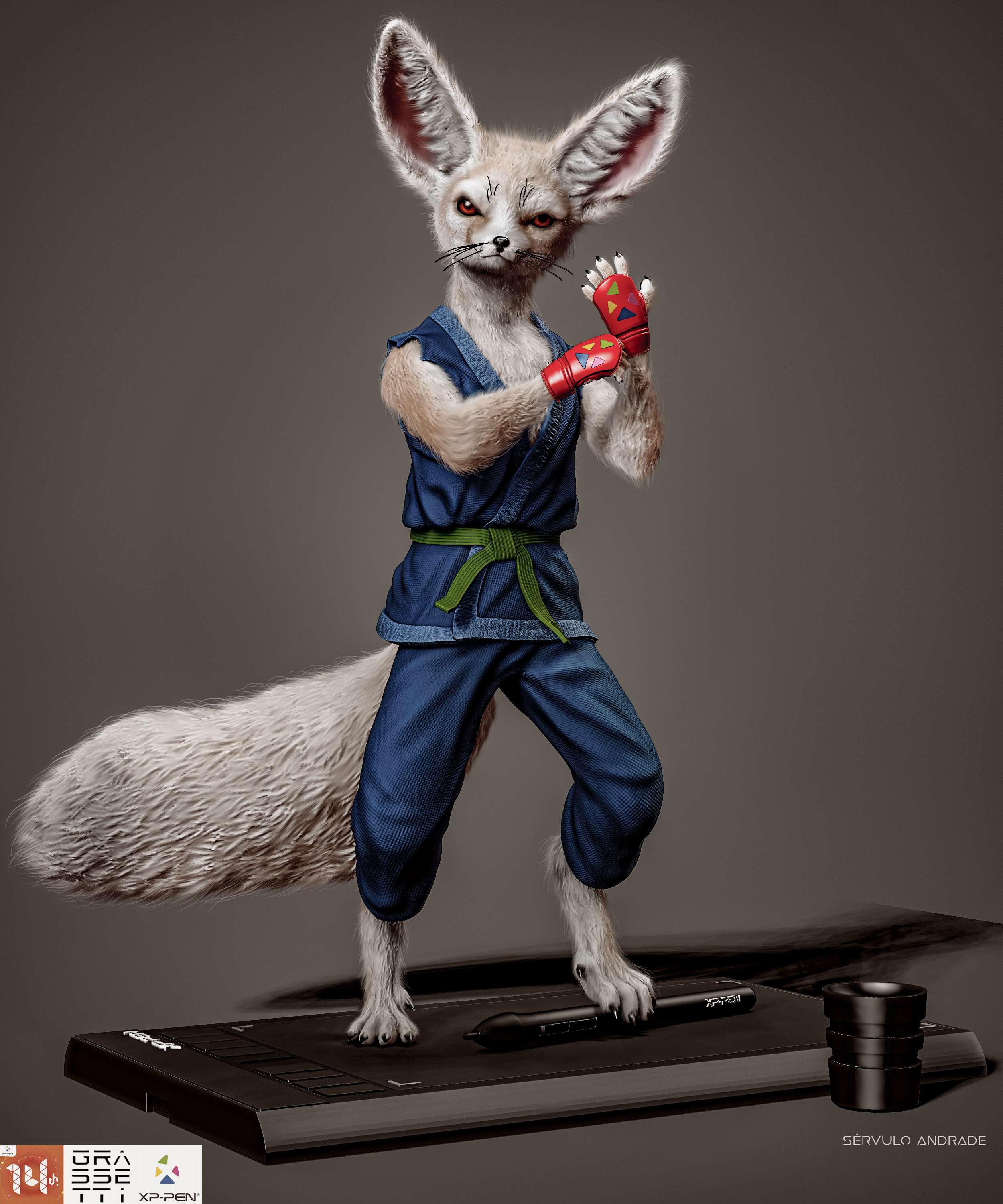Fennec Fox Zbrushcentral