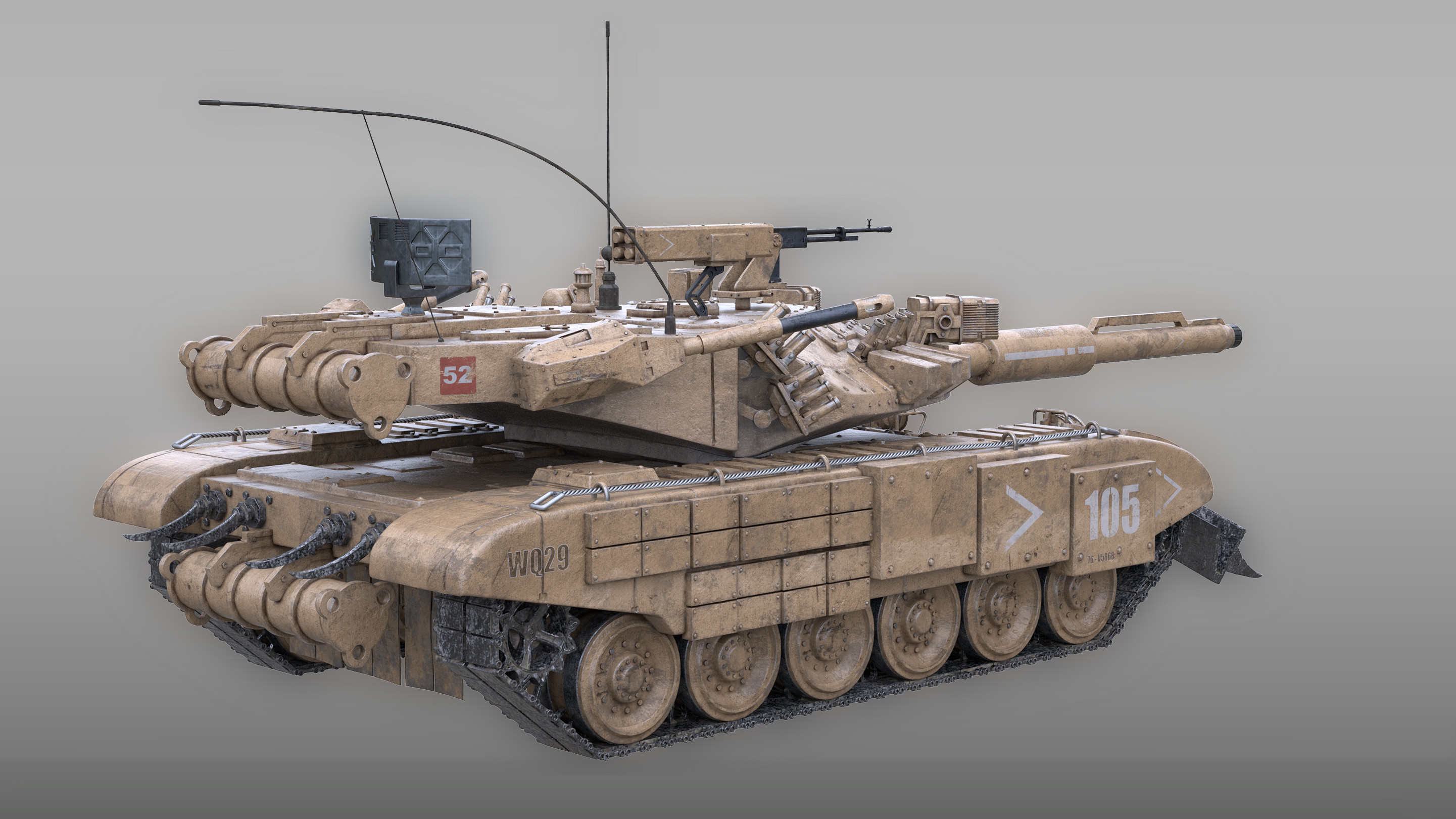 Spetznaz tank - ZBrushCentral