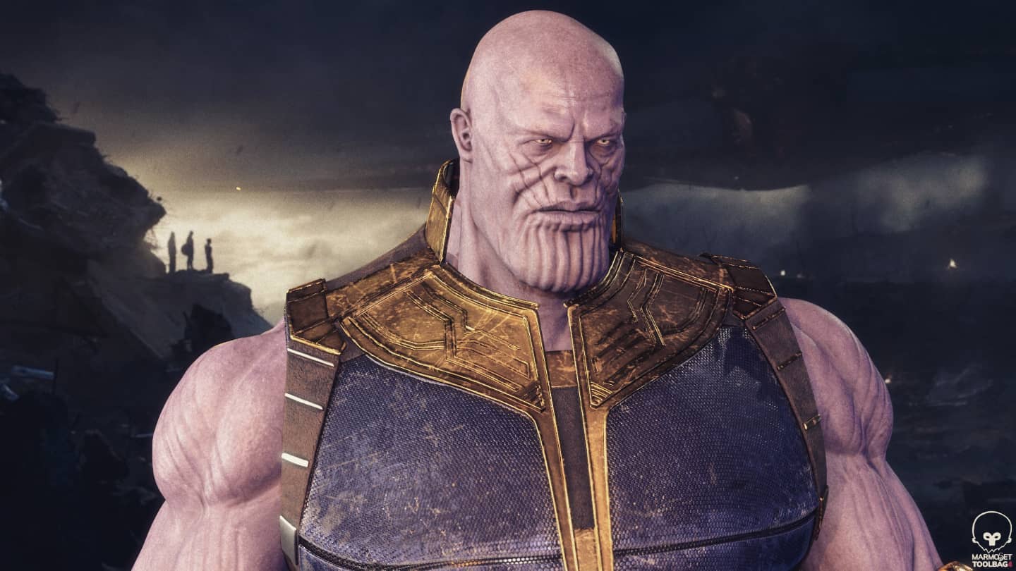 Thanos Infinity War / End Games by eddy tavus - ZBrushCentral