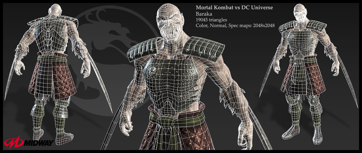 Mortal Kombat - Baraka by Beneto, 3D