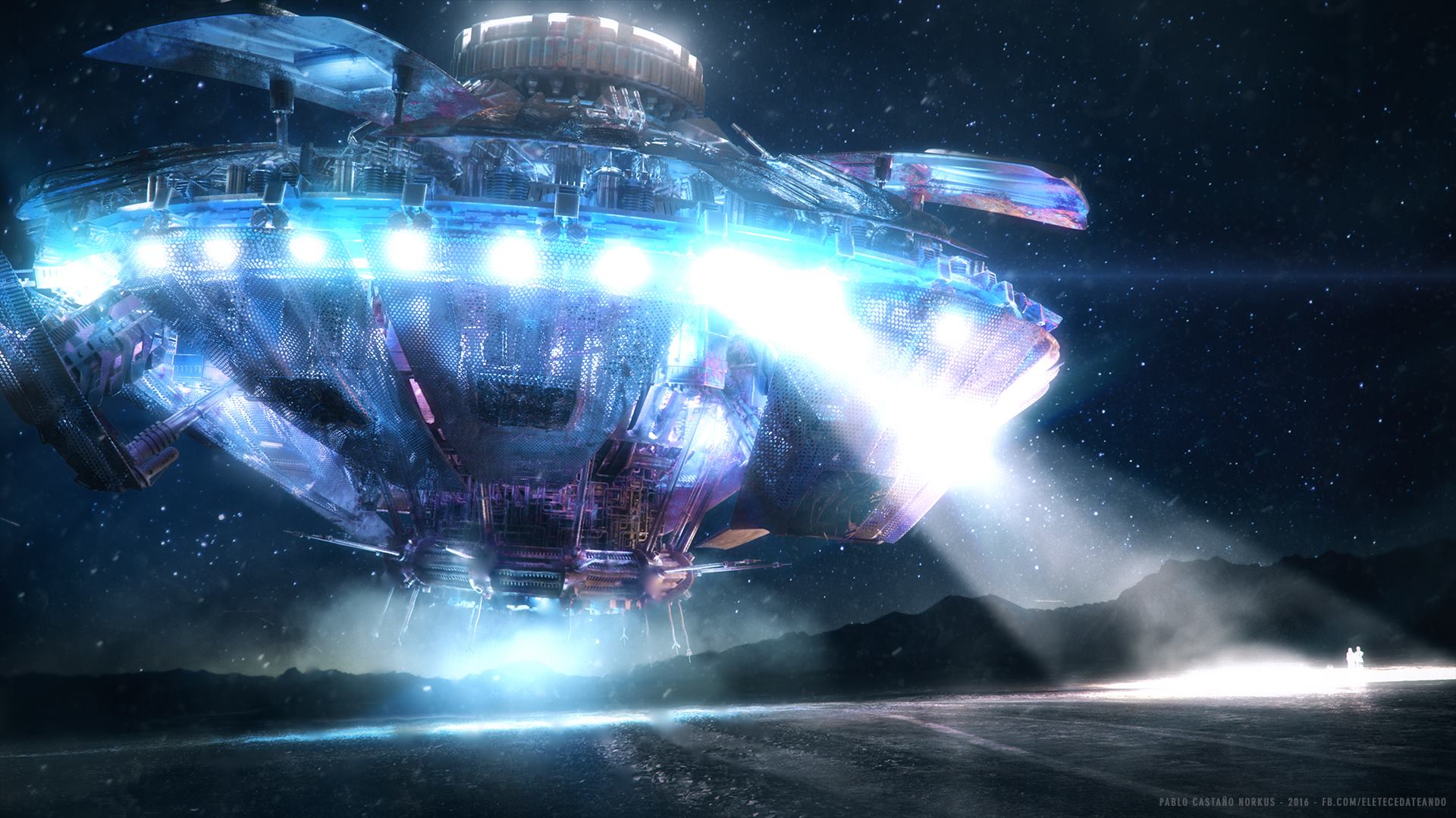 Flying Saucer Abduction - Pablo Castaño Norkus.jpg