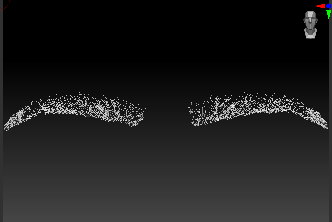 Brows2020-ZBrush ScreenGrab