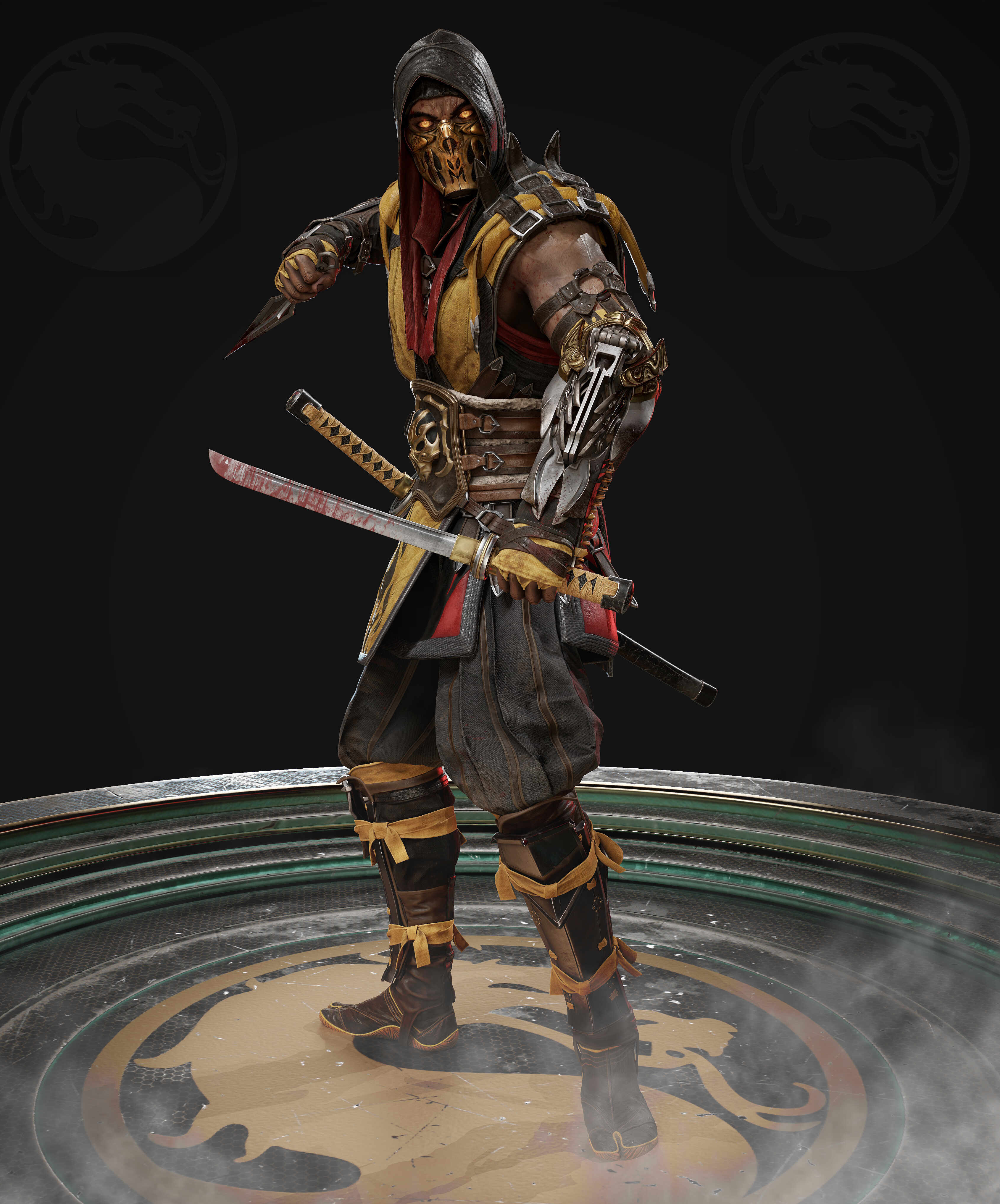 Mortal Kombat Scorpion Fanart.