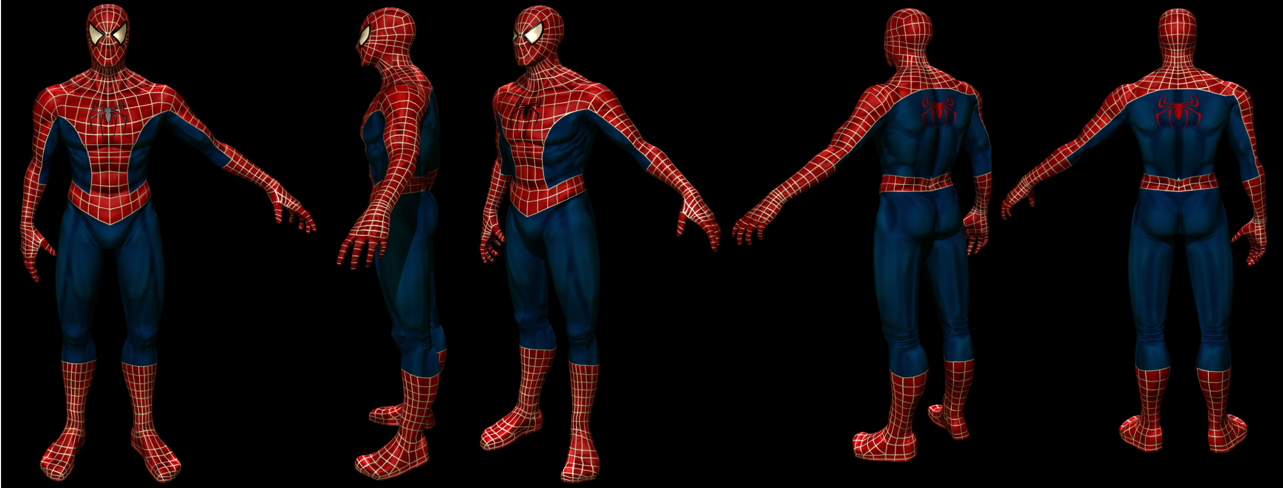 High Poly Spiderman - Focused Critiques - Blender Artists Community