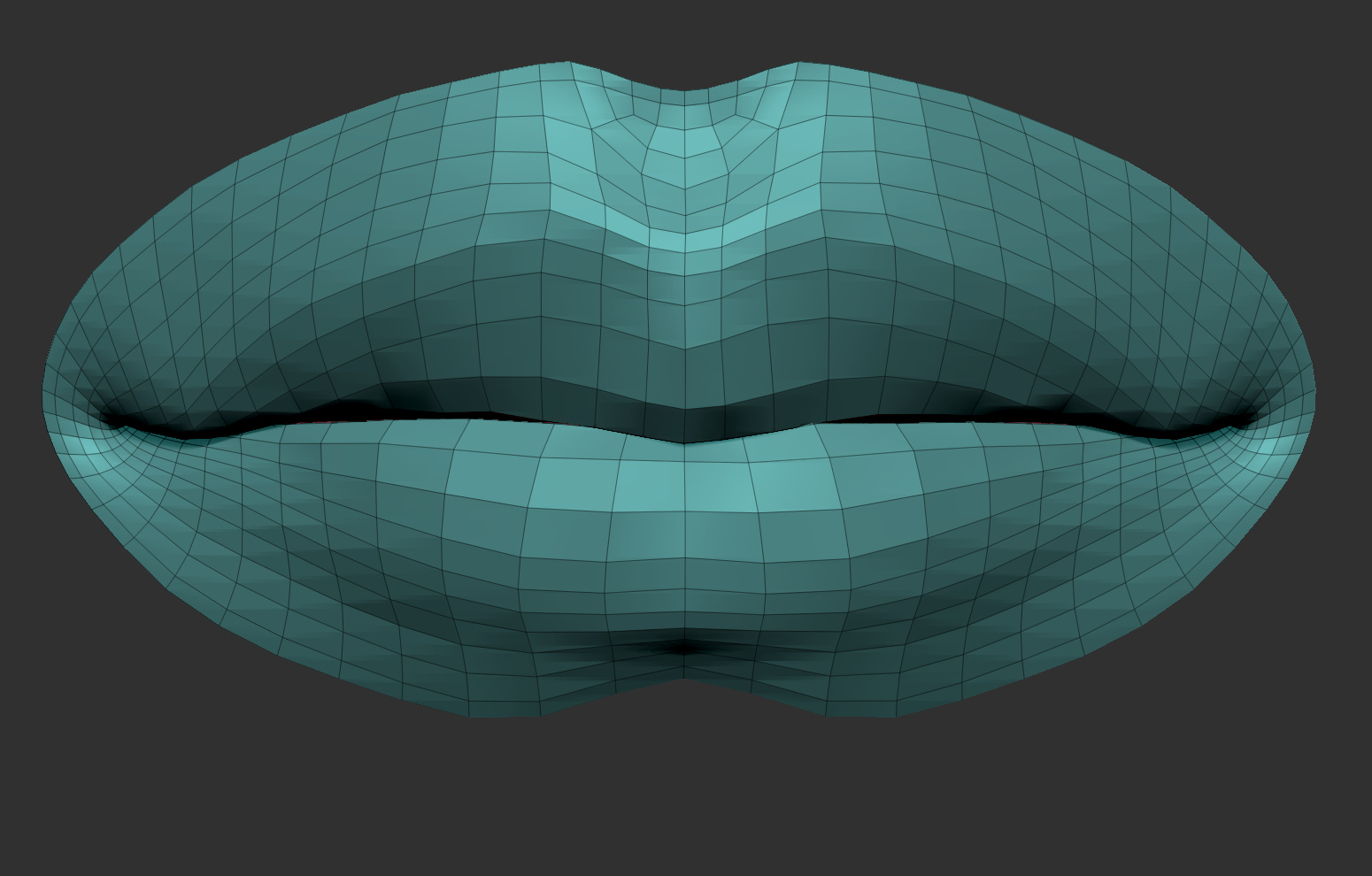 lips texture zbrush