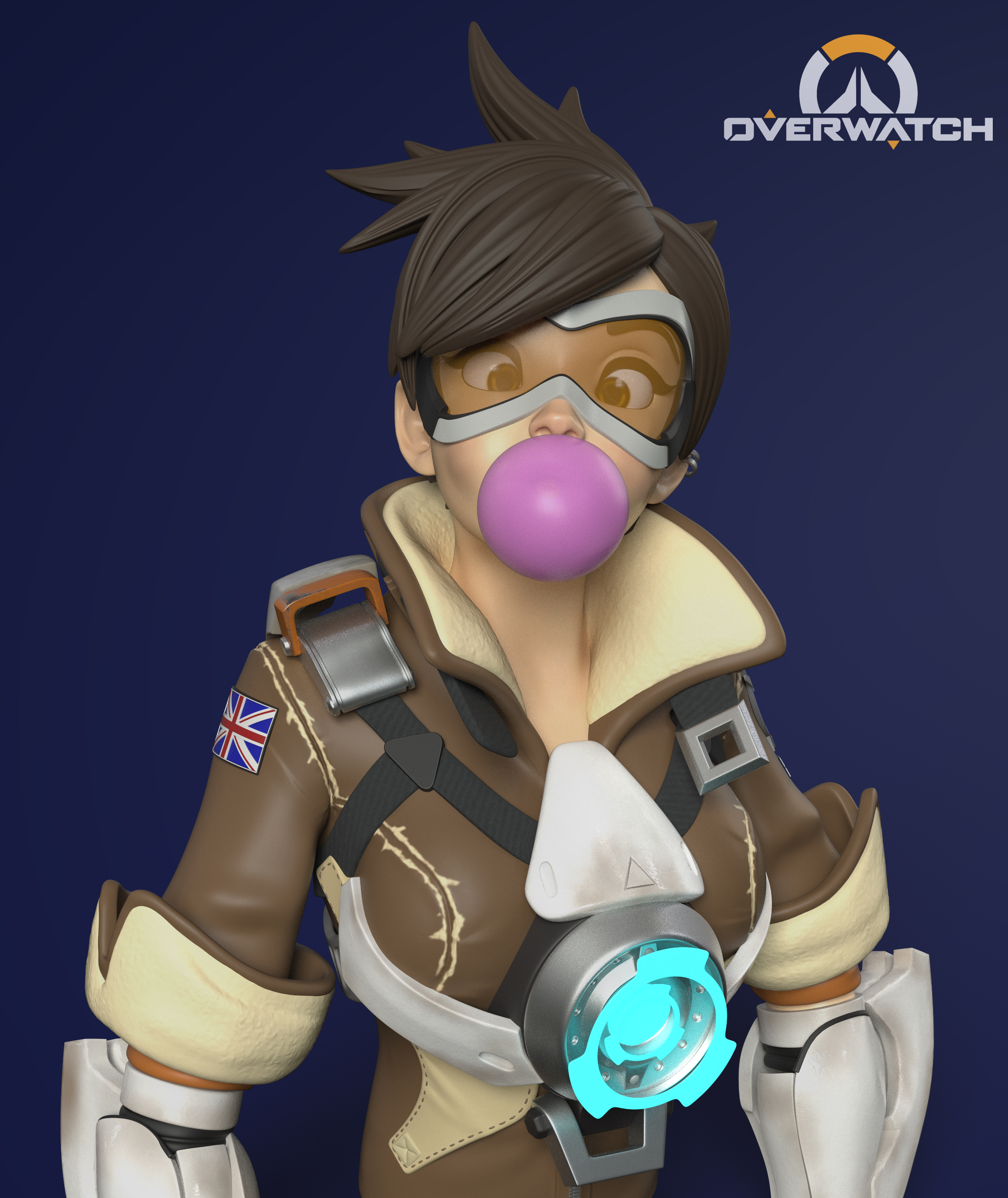 ArtStation - Tracer overwatch2 Fanart