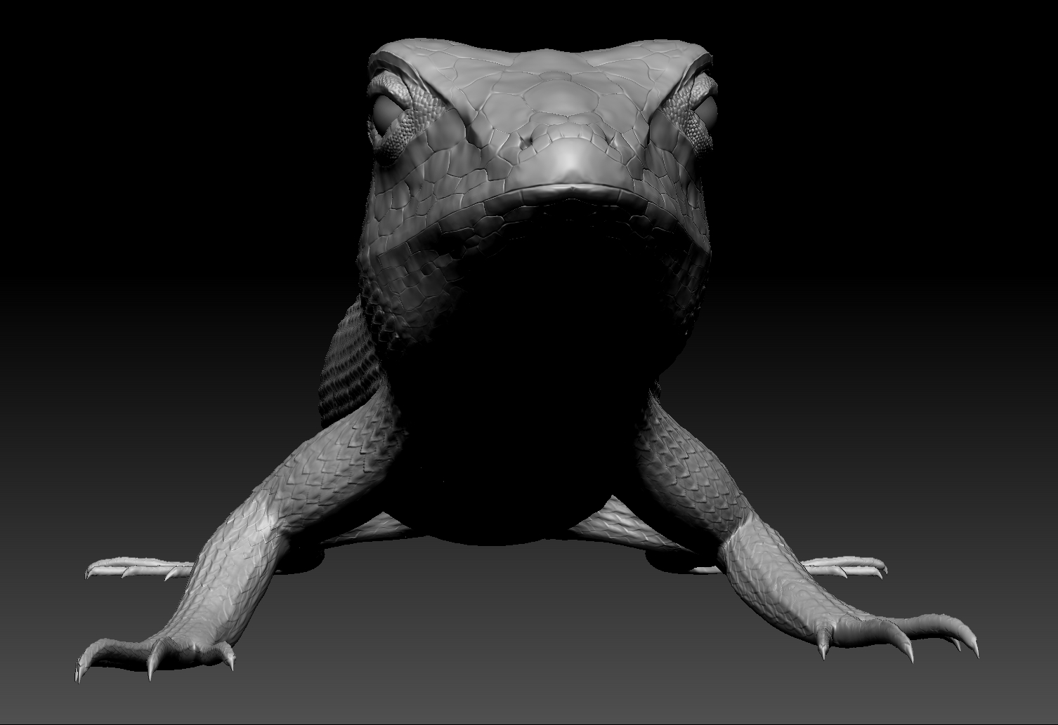 lizard zbrush