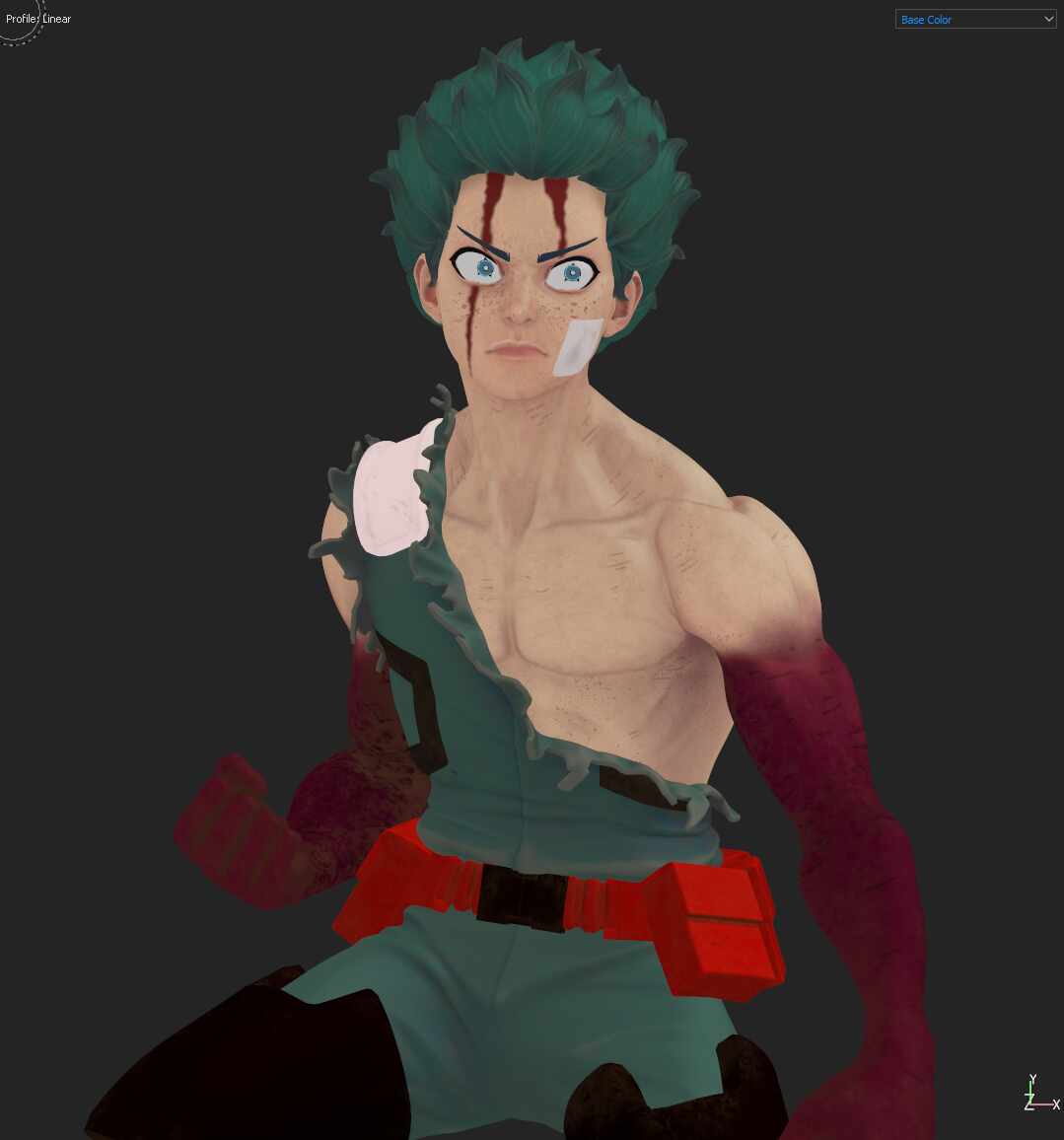 ArtStation - Rule 63: Midoriya Izuku!
