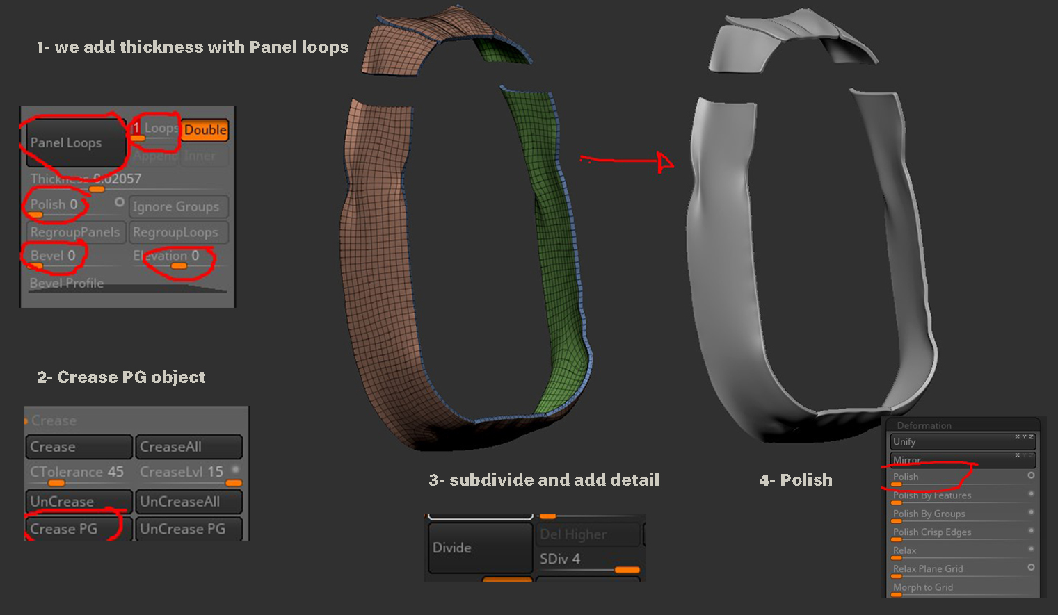 workflow zbrush