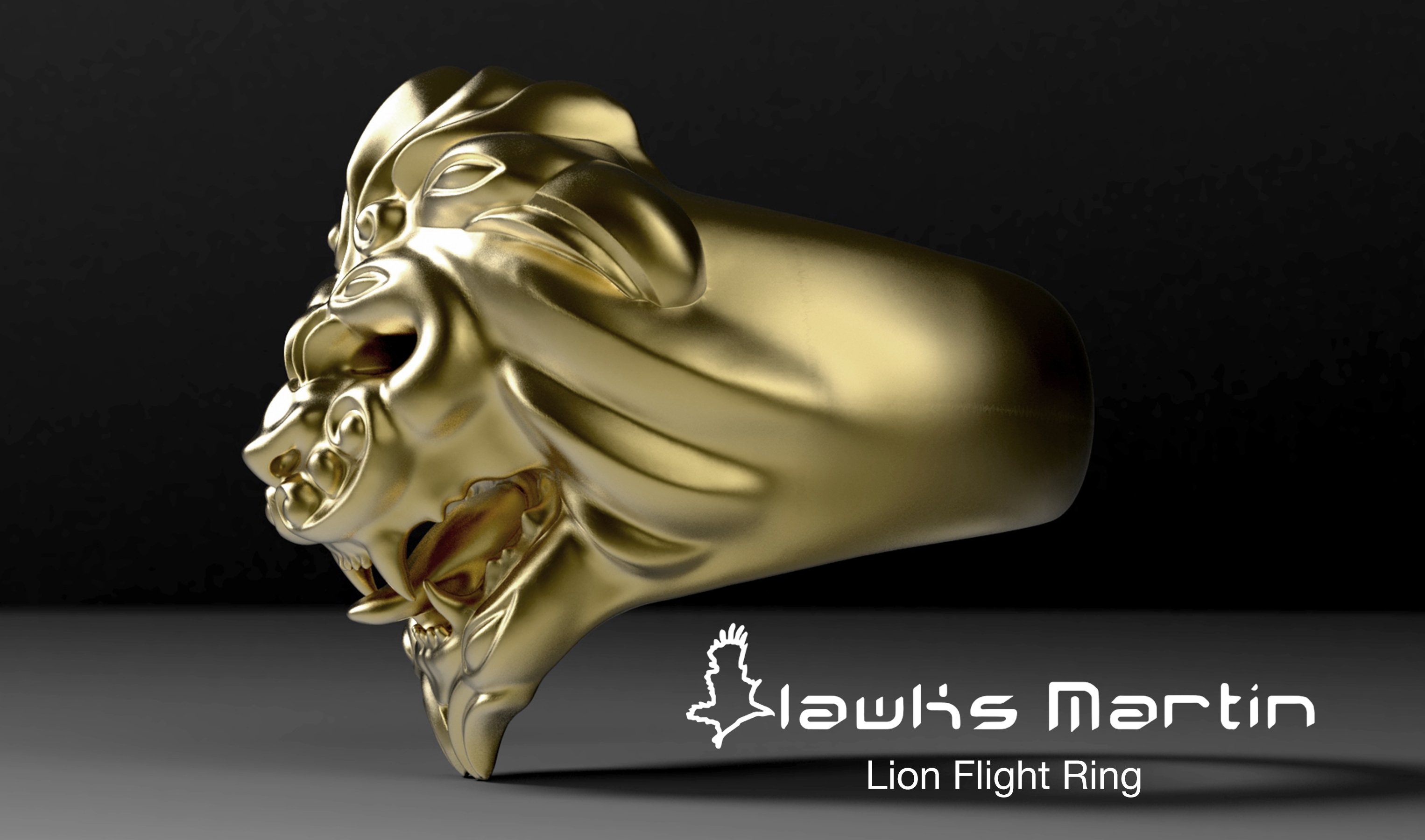 Lion Flight Ring Gold Side.jpg