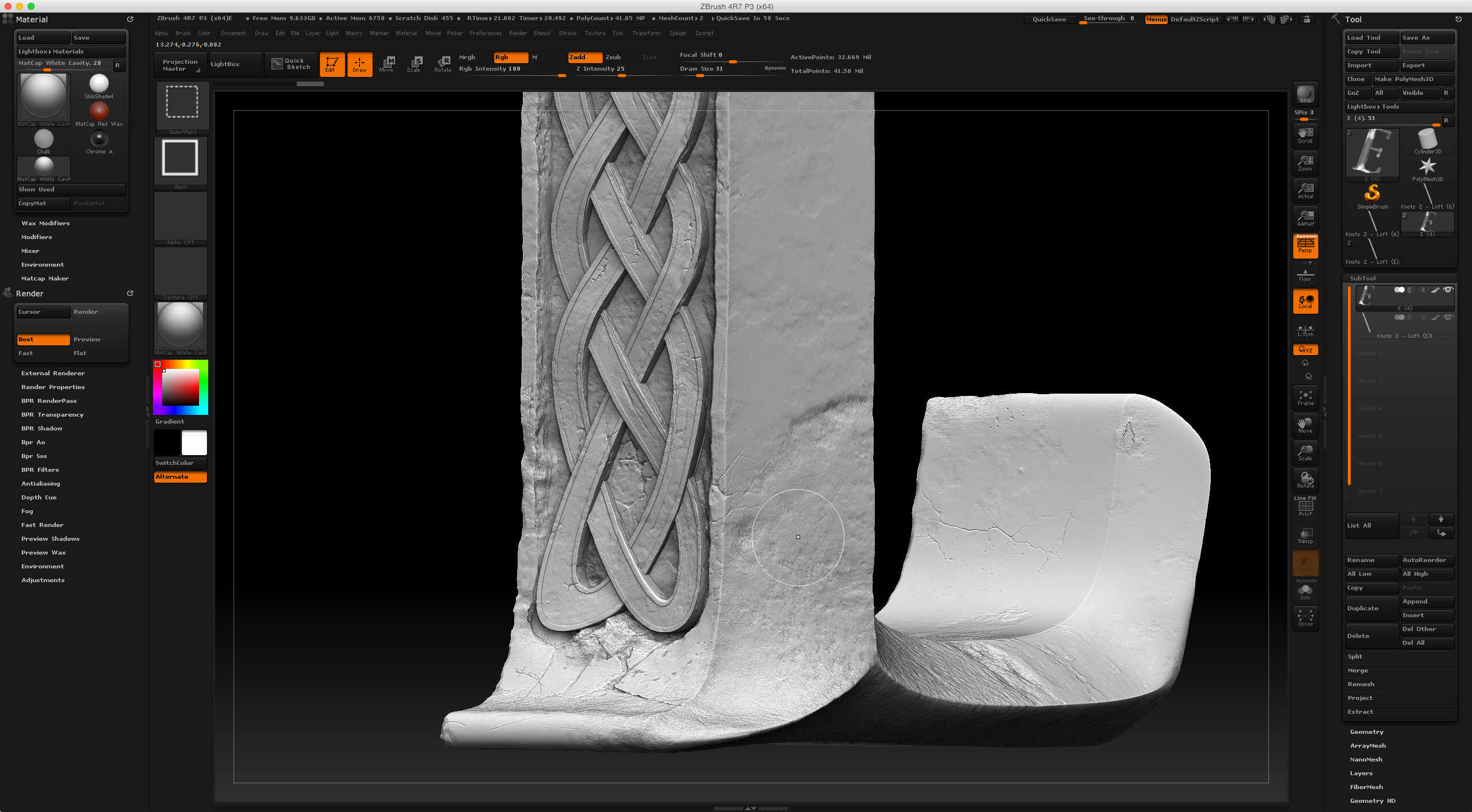 L - zbrush screenshot