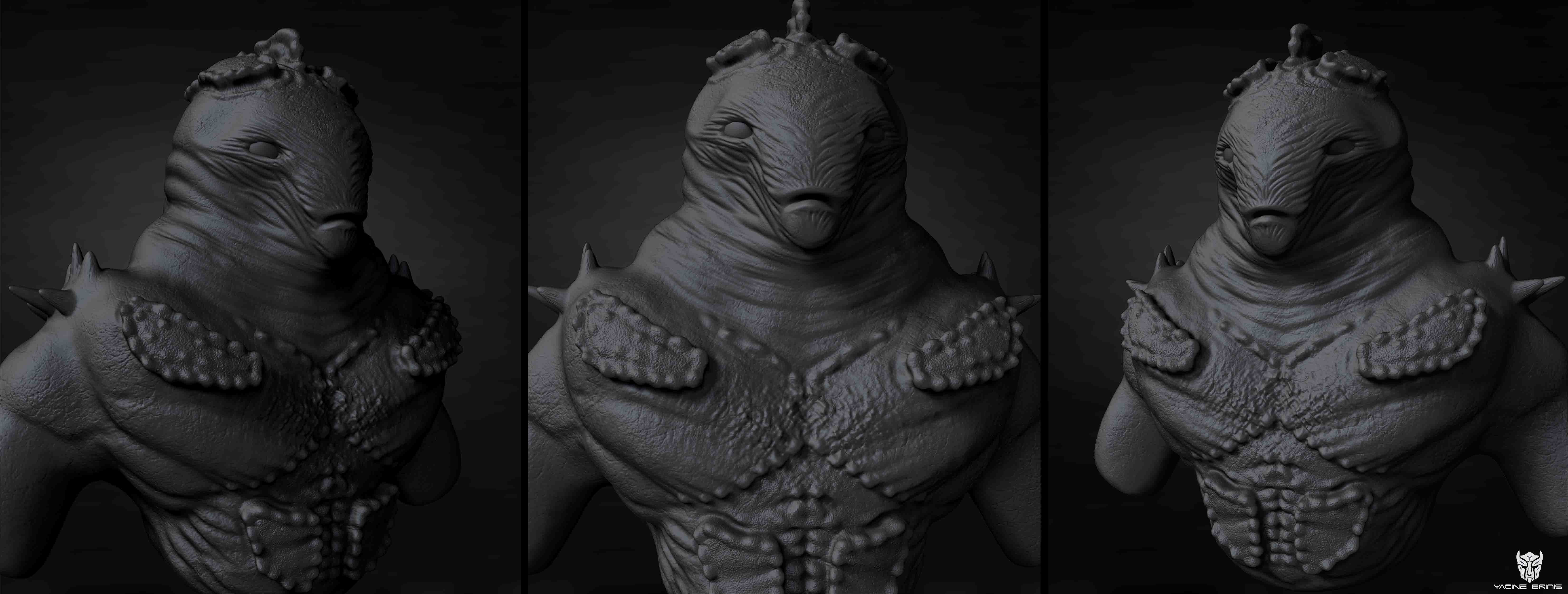 Work in progress High-Poly, New Creature Design By Yacine BRINIS.jpg