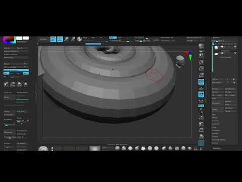 zbrush cant see polyframes