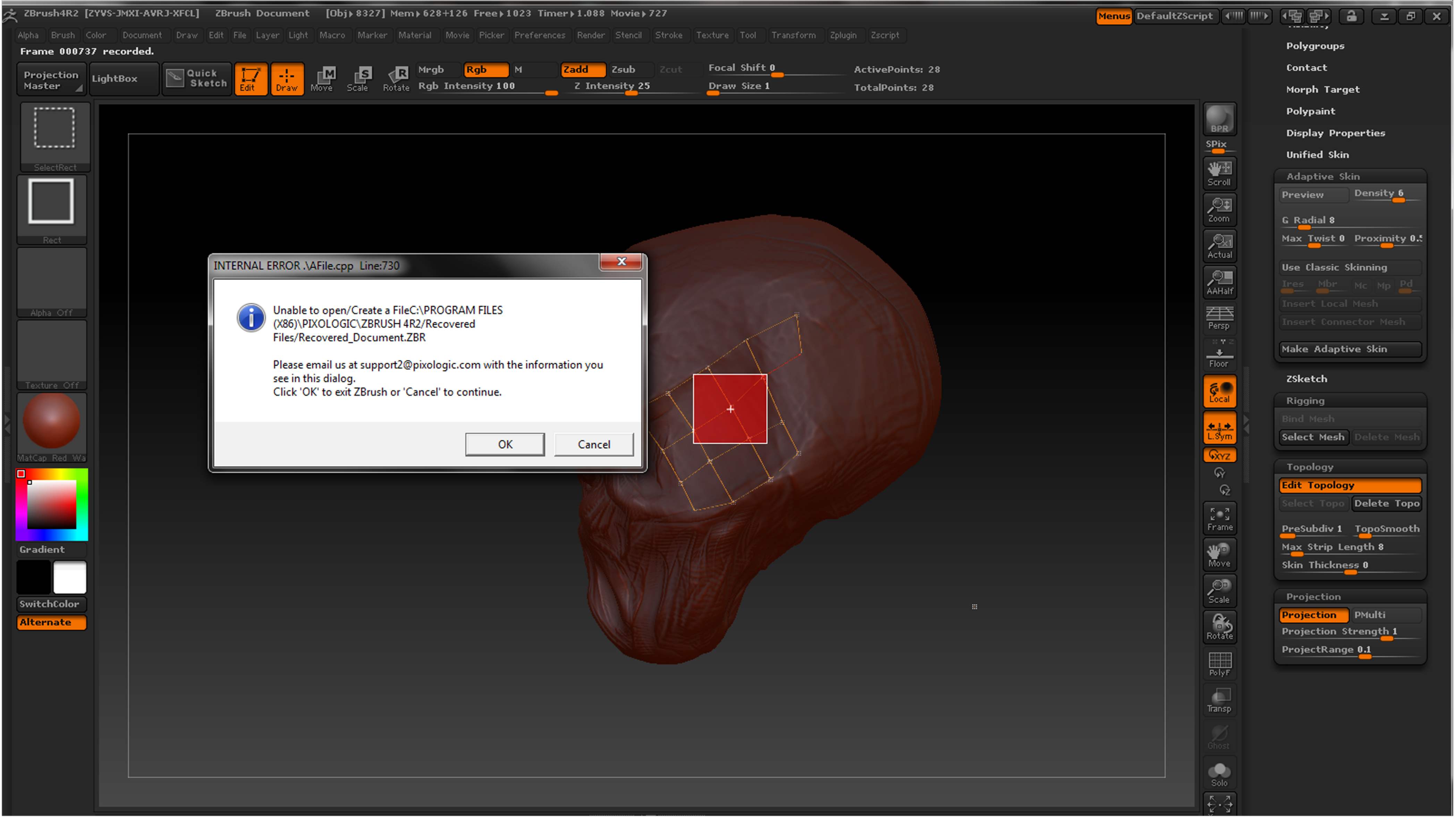 Message Error with mesh.JPG