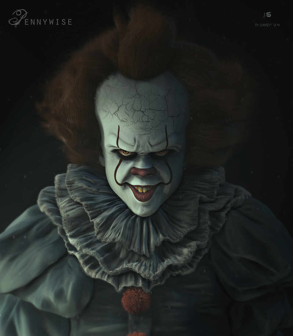 Pennywise_DIgital_Sculpture_SurajitSen_Oct2021LL