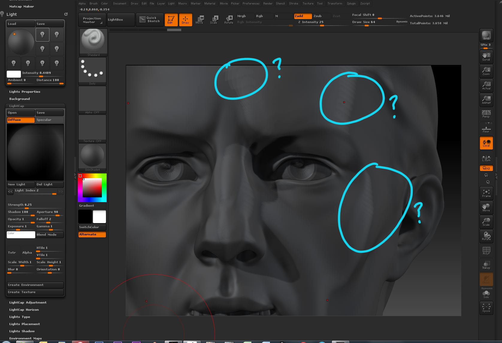 zbrush bpr rootansio