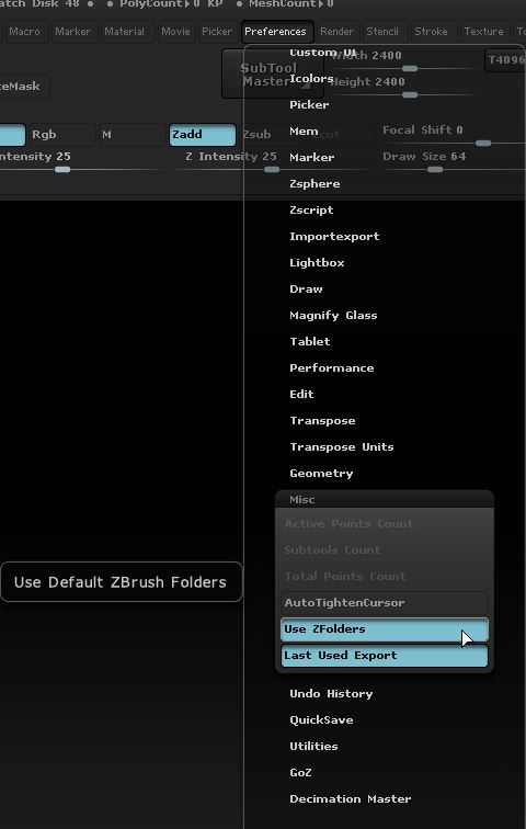 Use ZFolders ZBrush.jpg