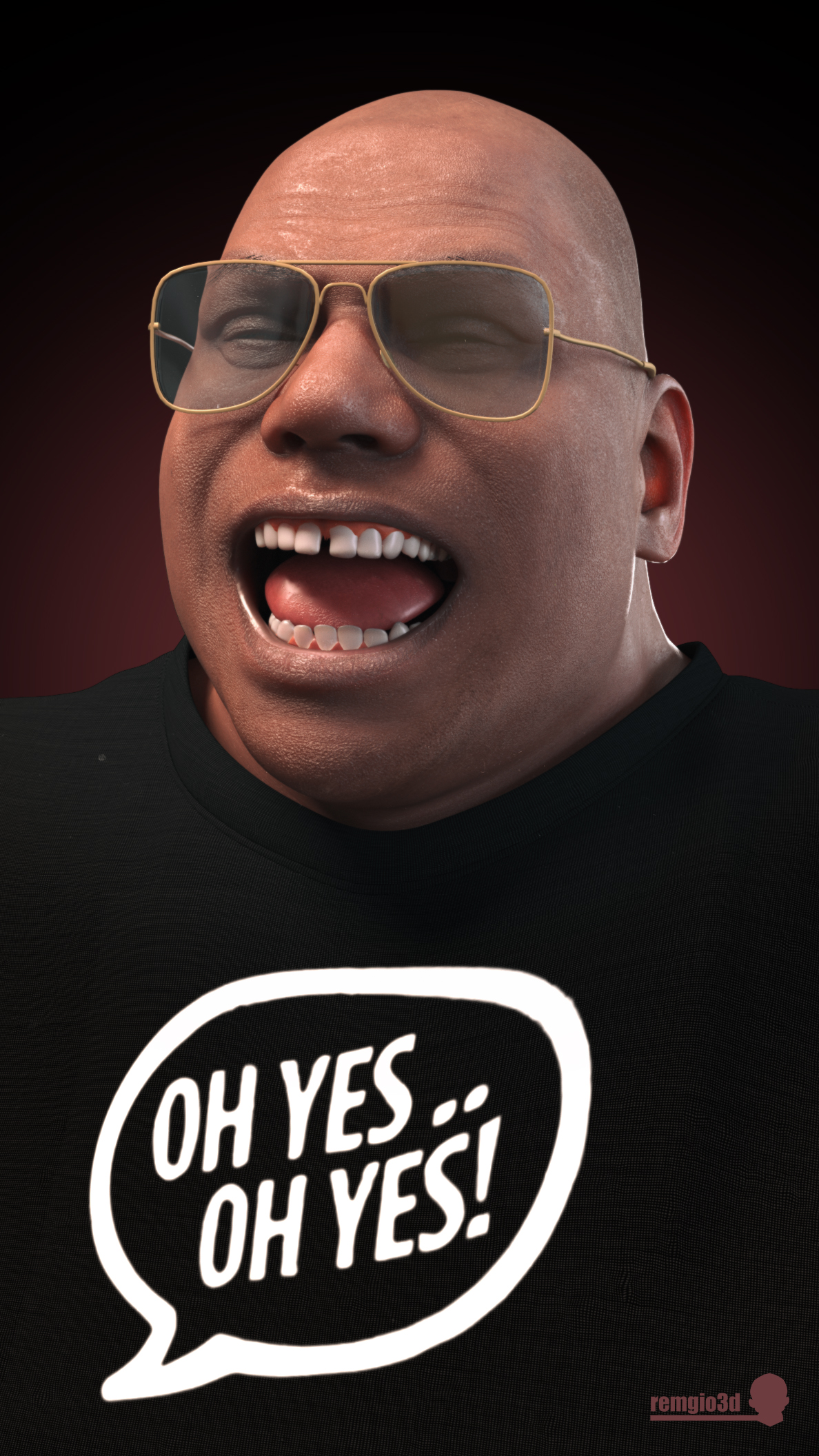 carl cox 3d model Giorgos Remvaltados