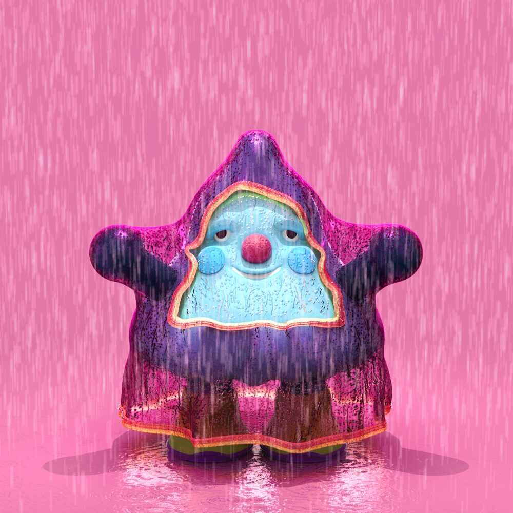 gumdrop guy T3 REW light rain