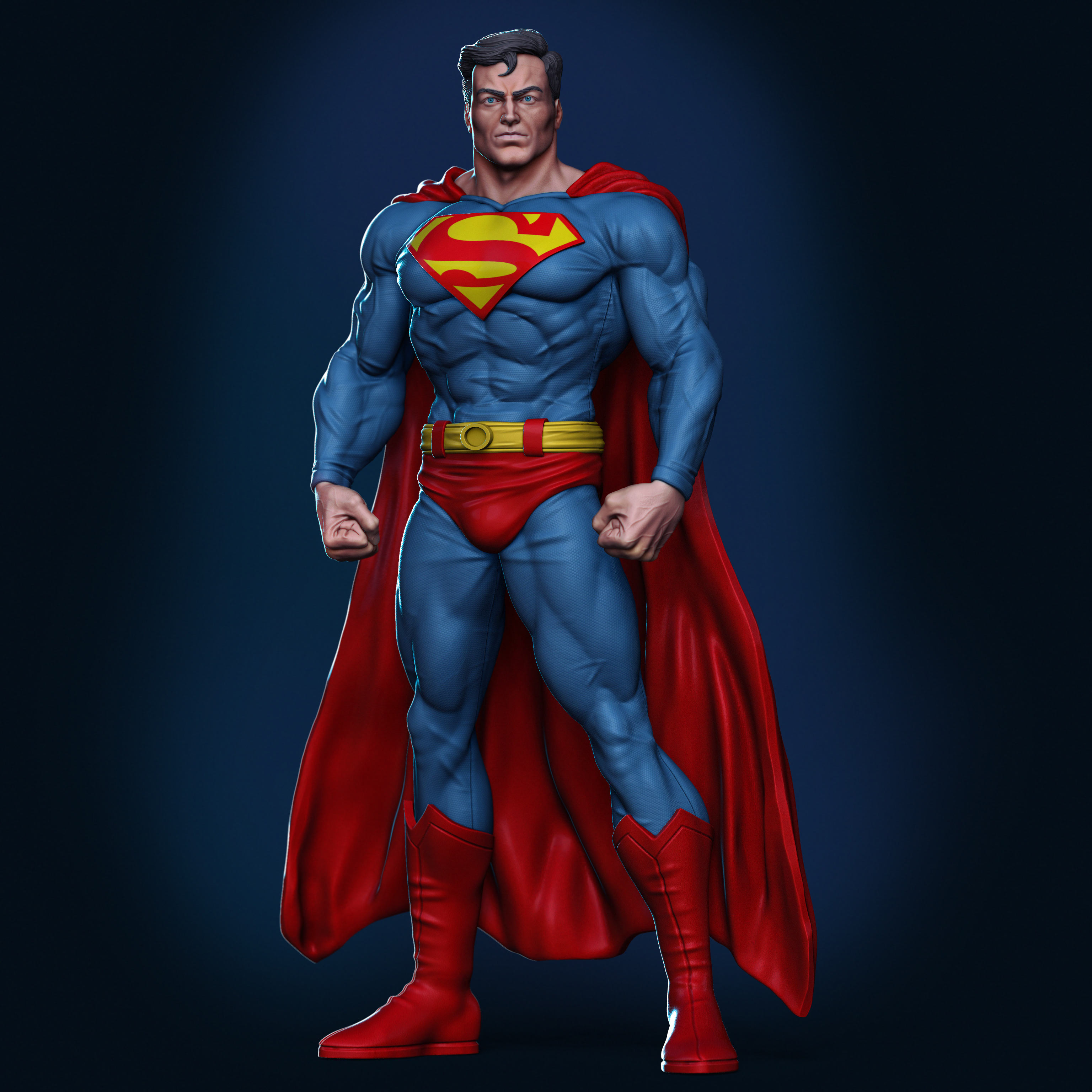 zbrush superman