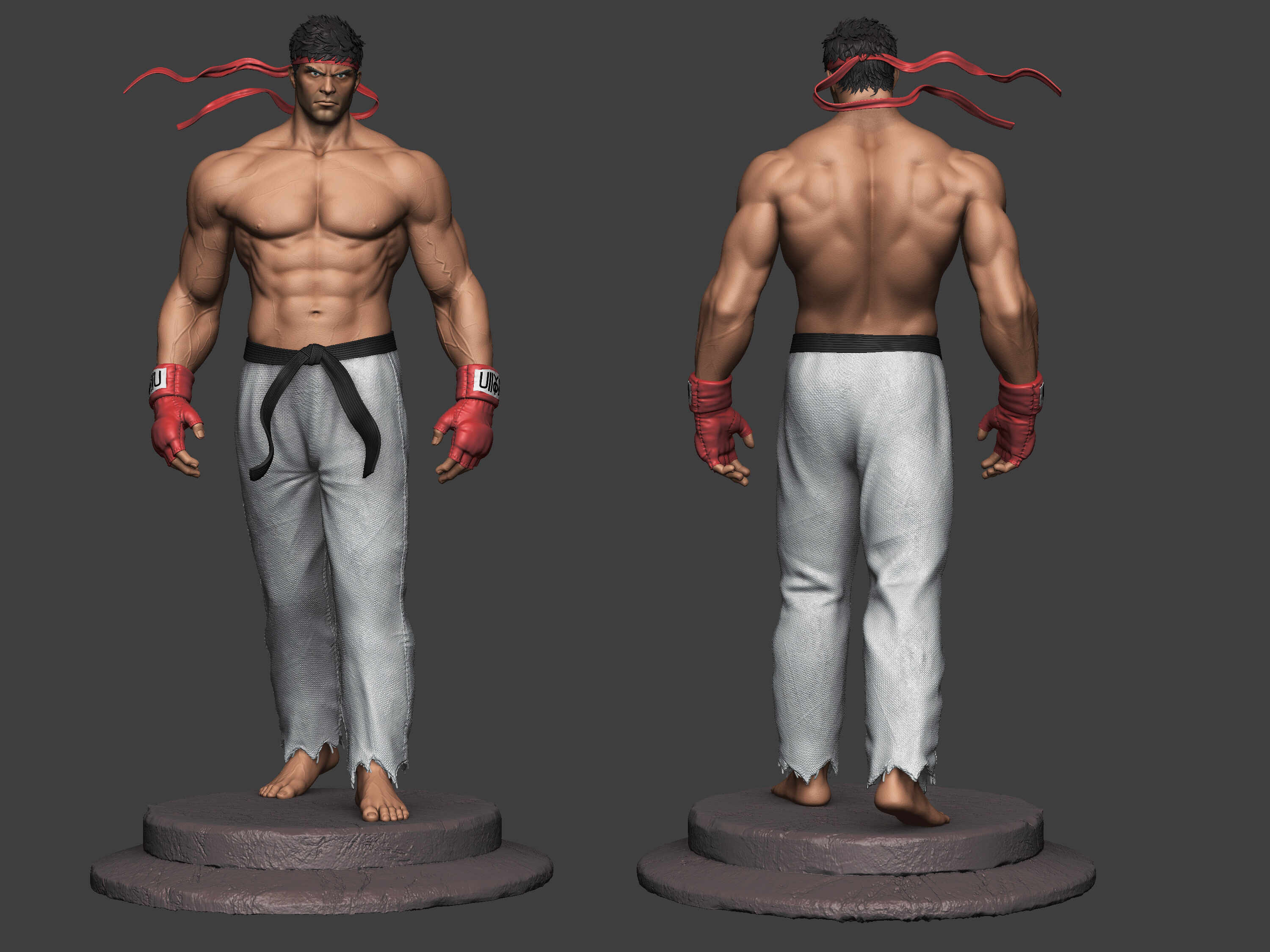 Ryu - Street Fighter - ZBrushCentral