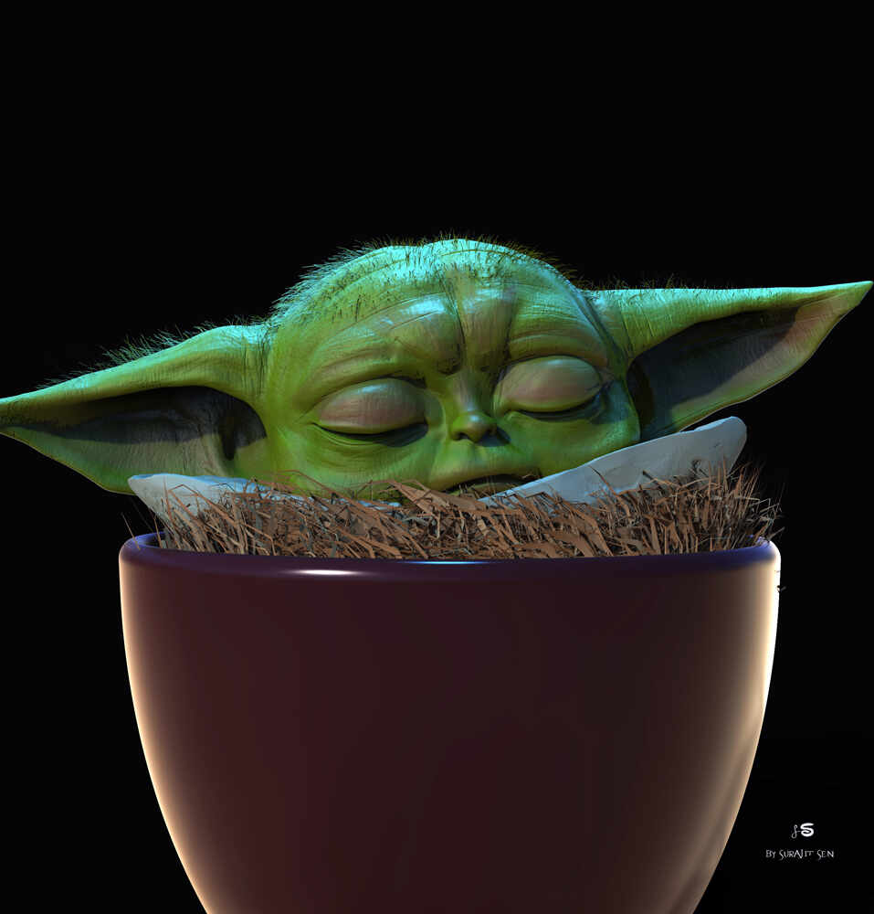 Baby_Yoda_Digital_Sculpture_SurajitSen_Aug2021A_L